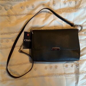 Chaps black purse